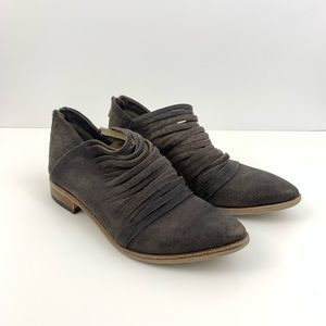 Free People Gray Lost Valley Ankle Boots Booties